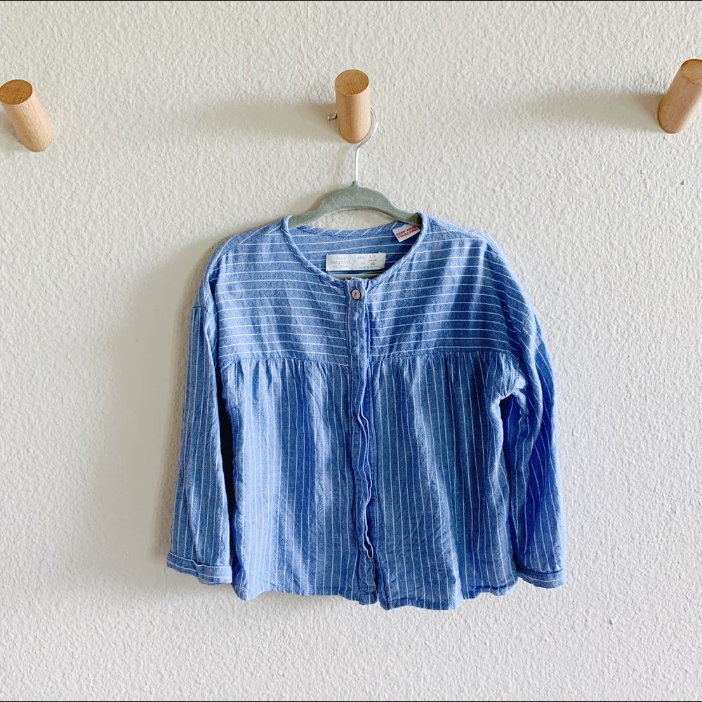 Zara girls 2-3T lightweight button down